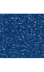 Miyuki Delica Perlen 11/0 - Transparent capri blue DB-714
